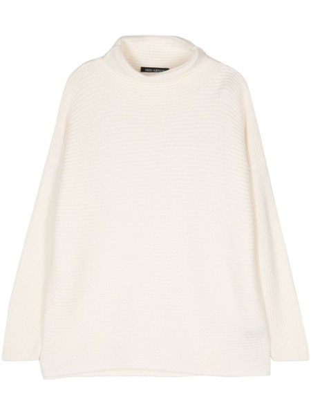  Iris Von Arnim Capri Sweater - White 