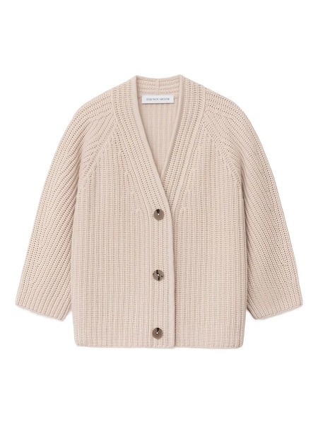  Iris Von Arnim Fallou Cardigan - Neutrals 