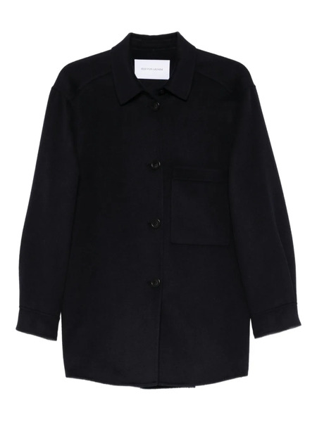  Iris Von Arnim Patch-pocket Shirt Jacket - Blue 