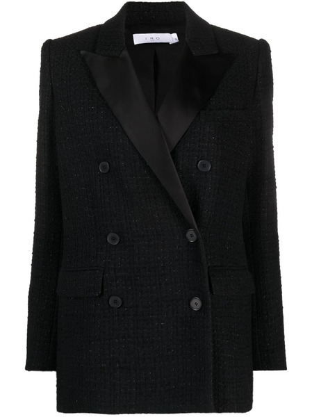  Iro Adelaide Double-breasted Blazer - Black 