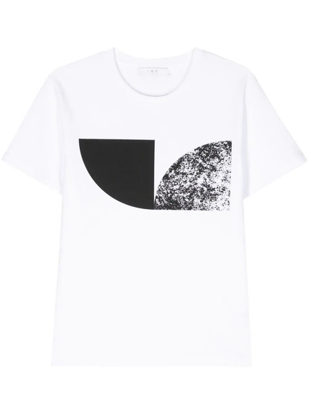  Iro Aloi Graphic-print T-shirt - White 