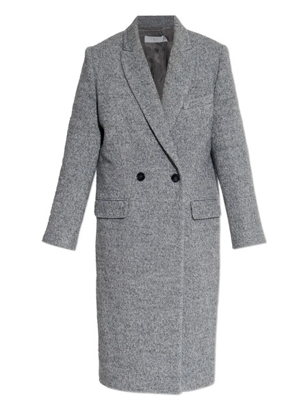  Iro Arianna Double-breasted Coat - Grey 