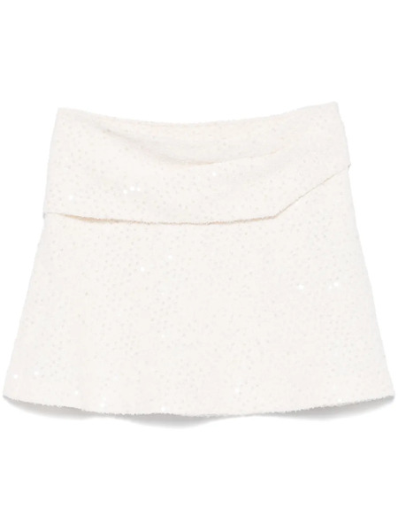  Iro Assil Mini Skirt - White 
