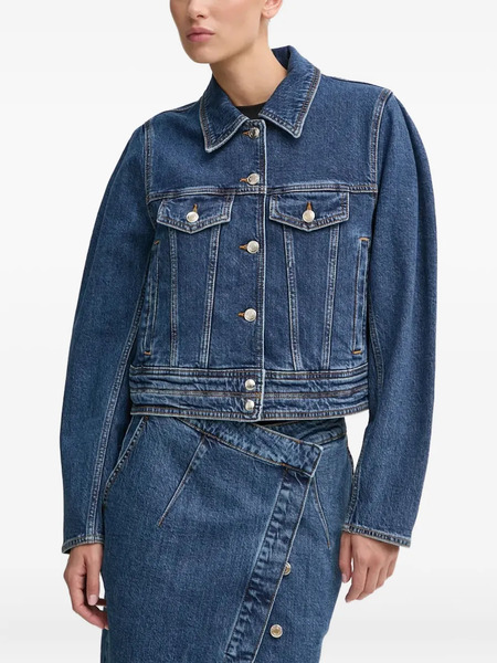  Iro Buttoned Pocket Jacket - Blue 