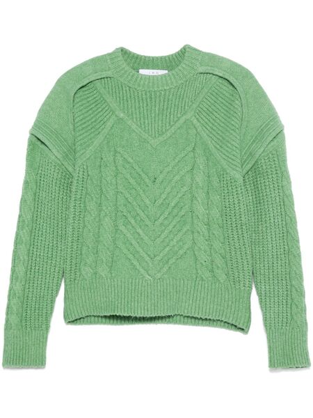  Iro Cable-knit Sweater - Green 