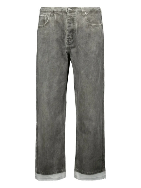  Iro Cotton-blend Straight Jeans - Grey 