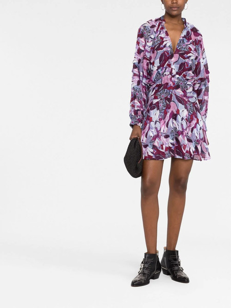  Iro Darsa Abstract-print Dress - Multicolour 