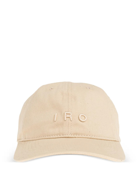  Iro Embroidered Cap - Neutrals 