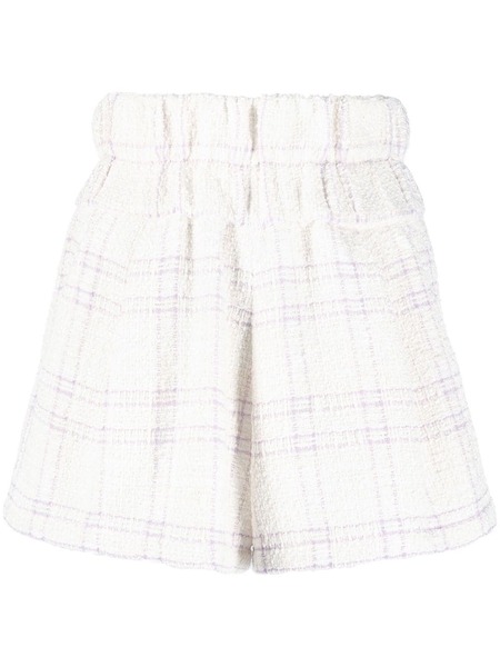  Iro High-waist Tweed Shorts - Neutrals 