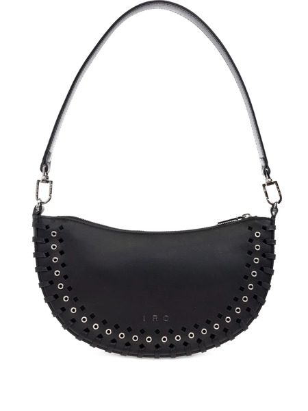 Iro Iri Arc O Leather Eyelet-detail Shoulder Bag - Black 
