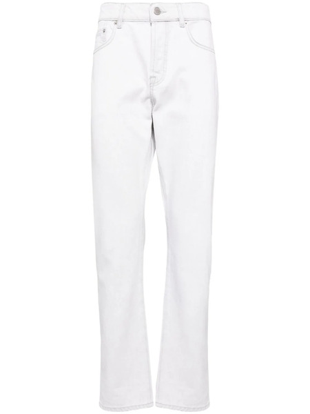 Iro Light-wash Straight-leg Jeans - Grey 