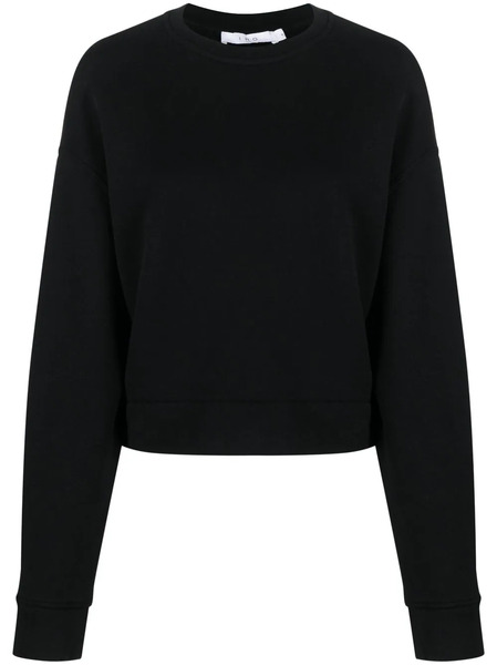  Iro Logo-print Cotton Sweatshirt - Black 