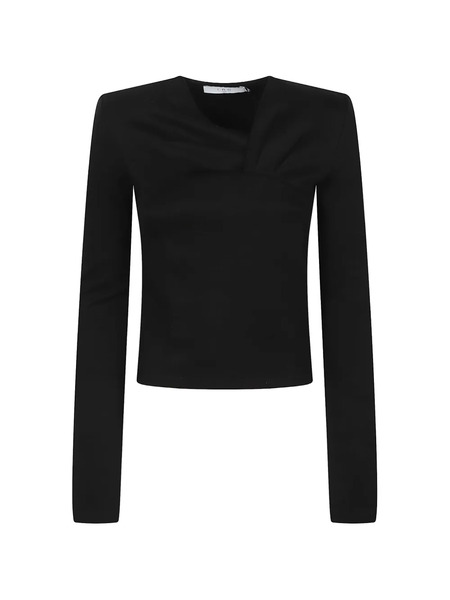  Iro Long-sleeve Top - Black 