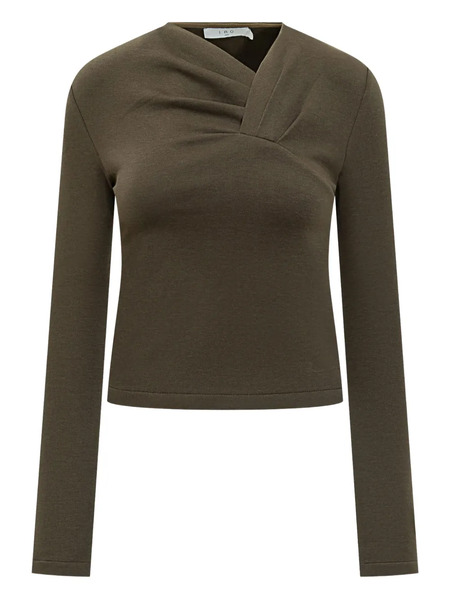  Iro Long-sleeve Top - Green 