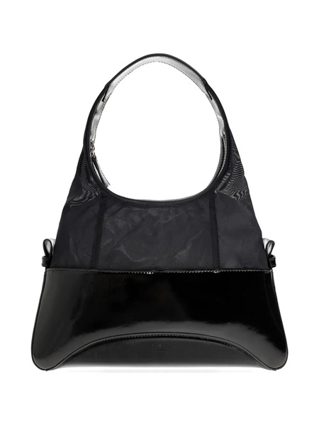  Iro Mesh Leather Tote Bag - Black 