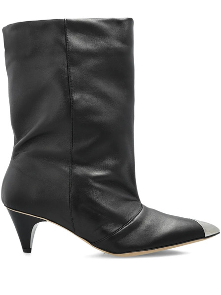 Iro 65mm Starlo Heeled Ankle Boots - Black 