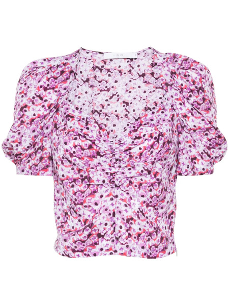  Iro Nunila Floral-print Blouse - Pink 