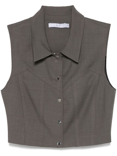  Iro Olissa Top - Grey 