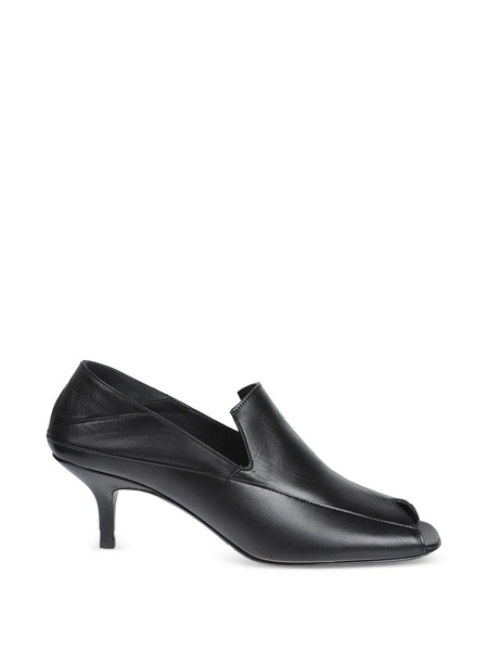  Iro Open-toed Heeled Mules - Black 