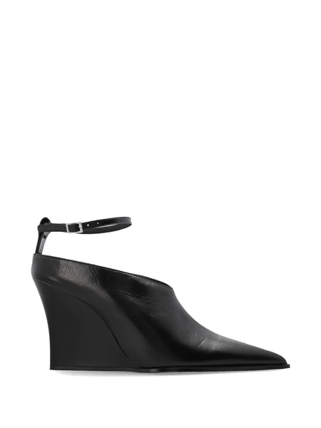  Iro Pointed-toe Heeled Mules - Black 