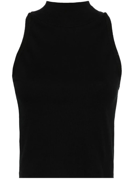 Iro Ribbed-knit Tank Top - Black 