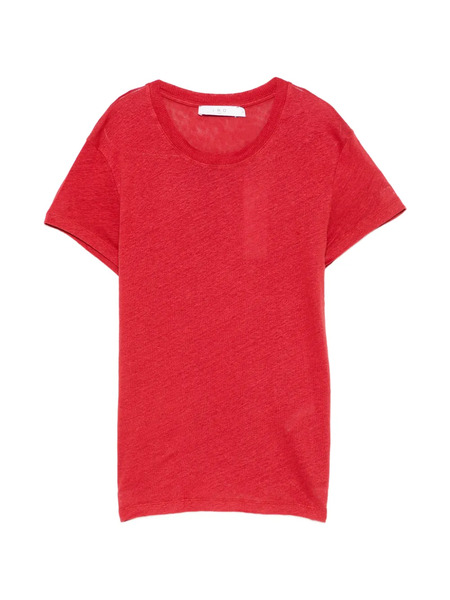  Iro Round Neck T-shirt - Red 