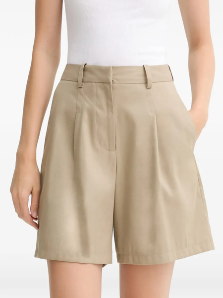  Iro Solenna Pleated Shorts - Neutrals 