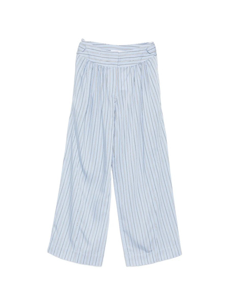  Iro Striped Trousers - Blue 