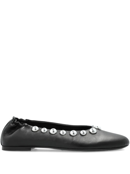  Iro Studded Ballet Flats - Black 