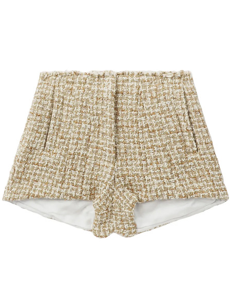  Iro Tweed Shorts - Neutrals 