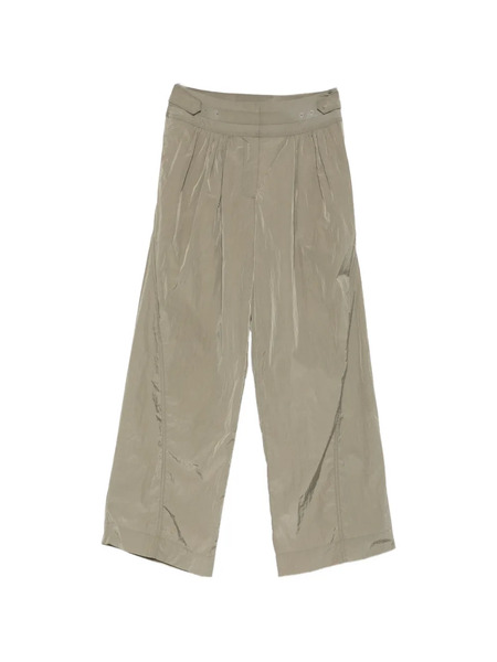  Iro Wanni Pleat Belt Trousers - Green 