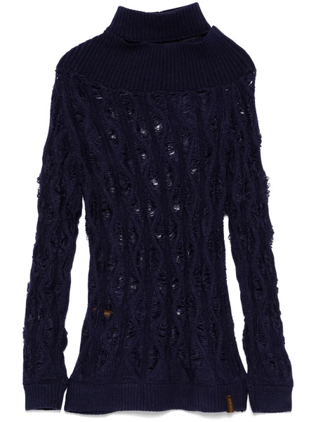  Isa Boulder Fudgy Sweater - Blue 