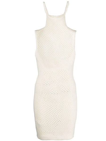  Isa Boulder Map Crochet Minidress - White 