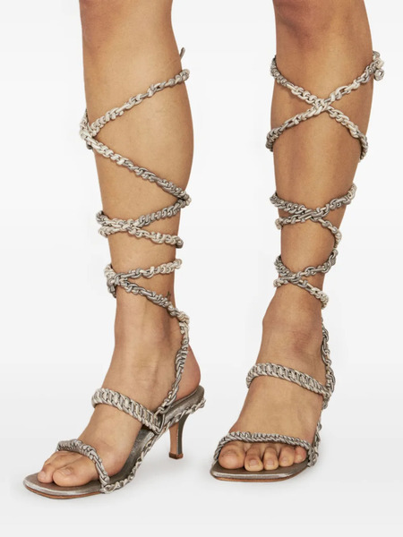  Isa Boulder Roots Sandals - Silver 
