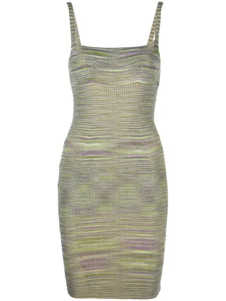  Isa Boulder Sleeveless Jersey-knit Cut-out Dress - Green 