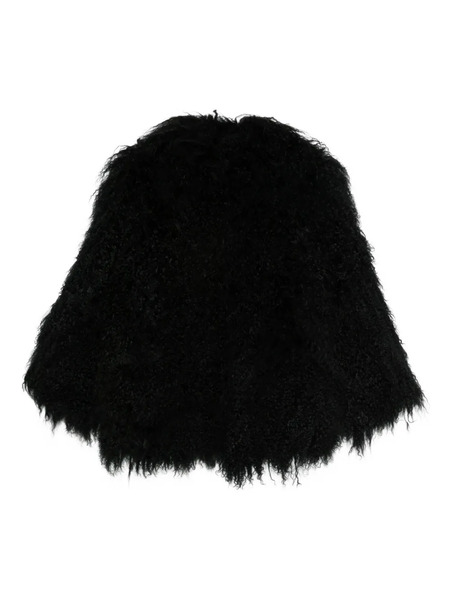  Isaac Sellam Experience Shearling Coat - Black 