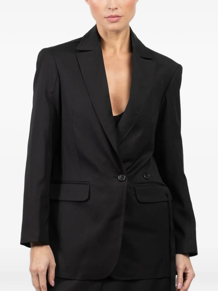  Isabel Benenato Wool Jacket - Black 