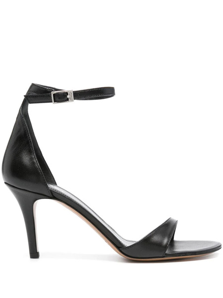  Isabel Marant Ailisa 80mm Leather Sandals - Black 
