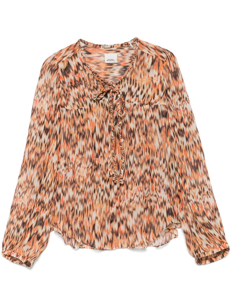  Isabel Marant Ametissa Blouse - Orange 