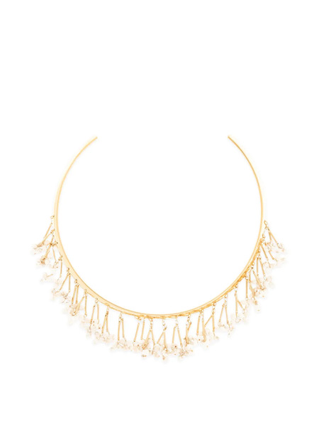  Isabel Marant Beaded Necklace - Gold 