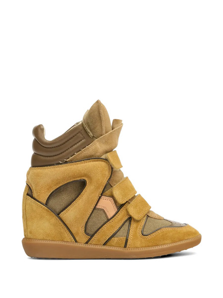  Isabel Marant Bekett Suede Sneakers - Neutrals 