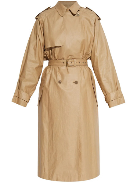  Isabel Marant Belted Trench Coat - Neutrals 