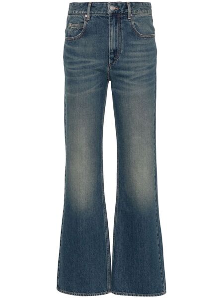 Isabel Marant Belvira High-rise Bootcut Jeans - Blue 