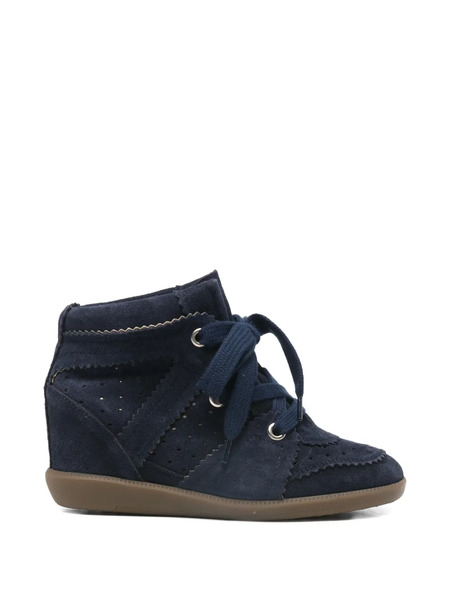  Isabel Marant Bobby Lace-up Sneakers - Blue 