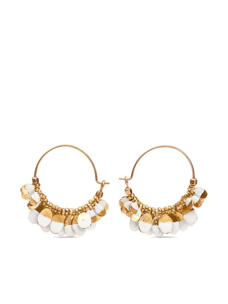  Isabel Marant Boucle D'oreill Hoop Earrings - Gold 