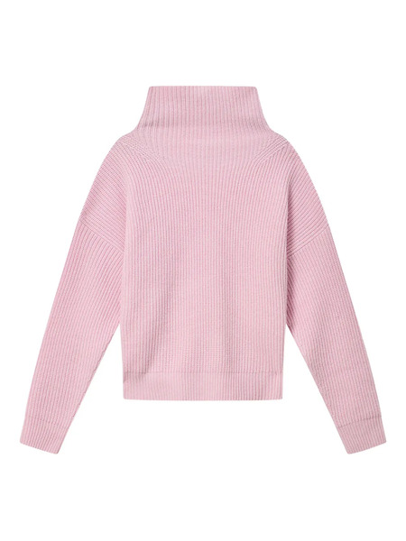  Isabel Marant Brooke Ribbed Roll-neck Pullover - Pink 