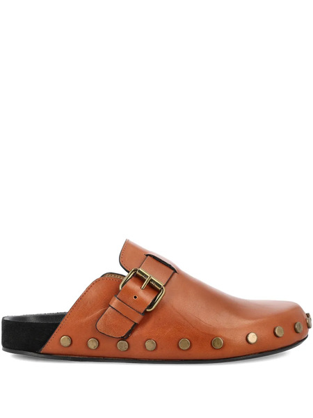  Isabel Marant Buckle-fastening Studded Sandals - Brown 