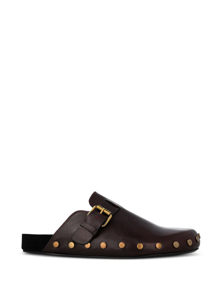  Isabel Marant Buckle-fastening Studded Slip-ons - Red 