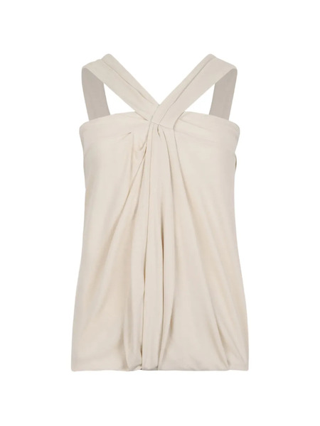  Isabel Marant Crossover-strap Top - Neutrals 