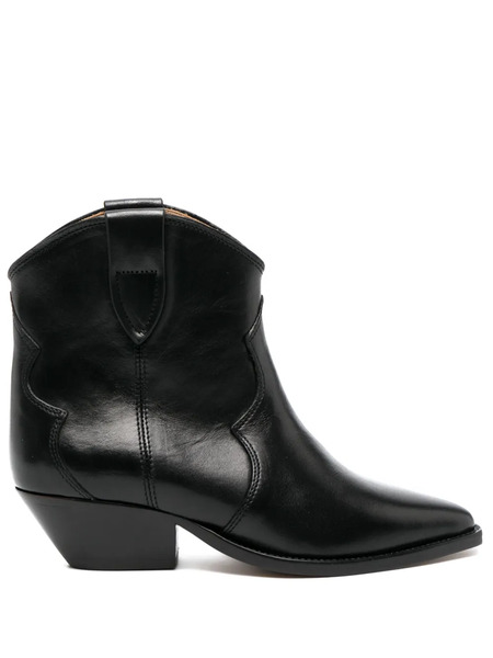  Isabel Marant Dewina Cowboy Boots - Black 